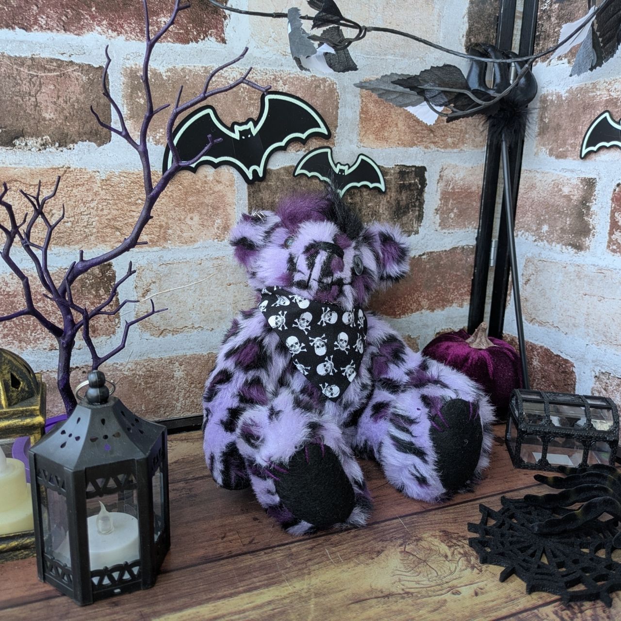 tuki様　デビルパーツ紫　ハンドメイド　ぬいぐるみ　ぬい服　ちびぐるみ 新座店 tuki様 デビルパーツ紫 ハンドメイド ぬいぐるみ ぬい服 ちび