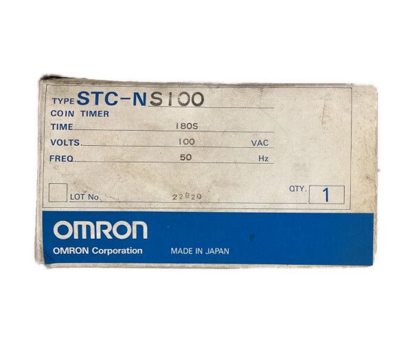 ◇◇OMRON オムロン コインタイマー 100円/３分動作未チェック STC-NS100 - メルカリ