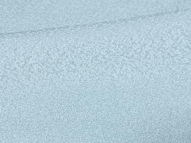 平和屋着物○上質な色無地 霞吉祥地紋 湊鼠色 正絹 逸品