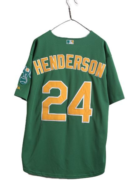 アスレチックス ベースボール シャツ メンズ L / 古着 MLB オフィシャル マジェスティック 大リーグ ユニフォーム ゲームシャツ 半袖シャツ 楽天市場】USA製 大きいサイズ XL □ MLB オフィシャル Majestic