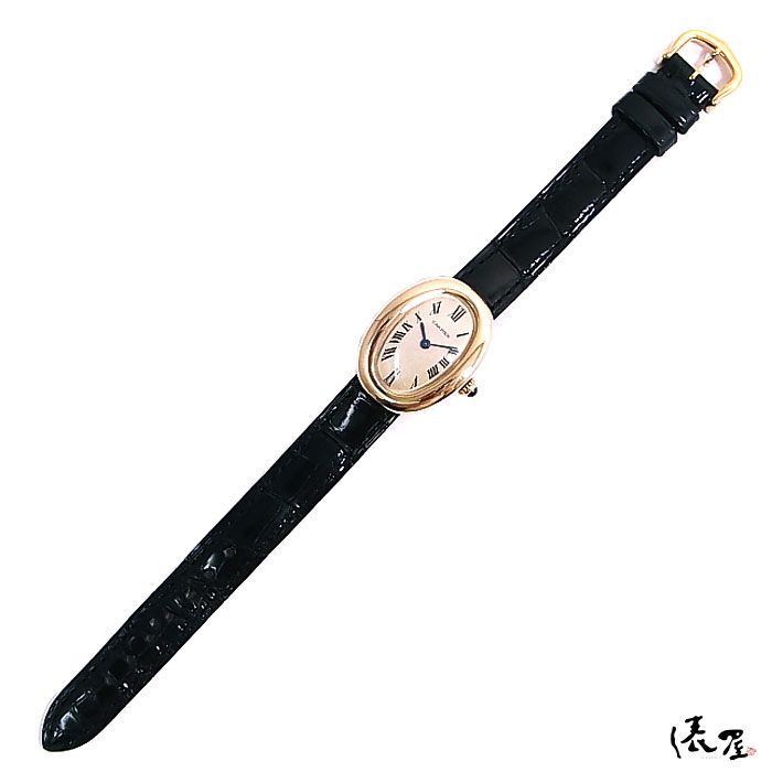 【ヴィンテージ】カルティエ K18YG ベニュワール 金無垢 美品 レディース 時計 腕時計 中古 イエローゴールド【送料無料】