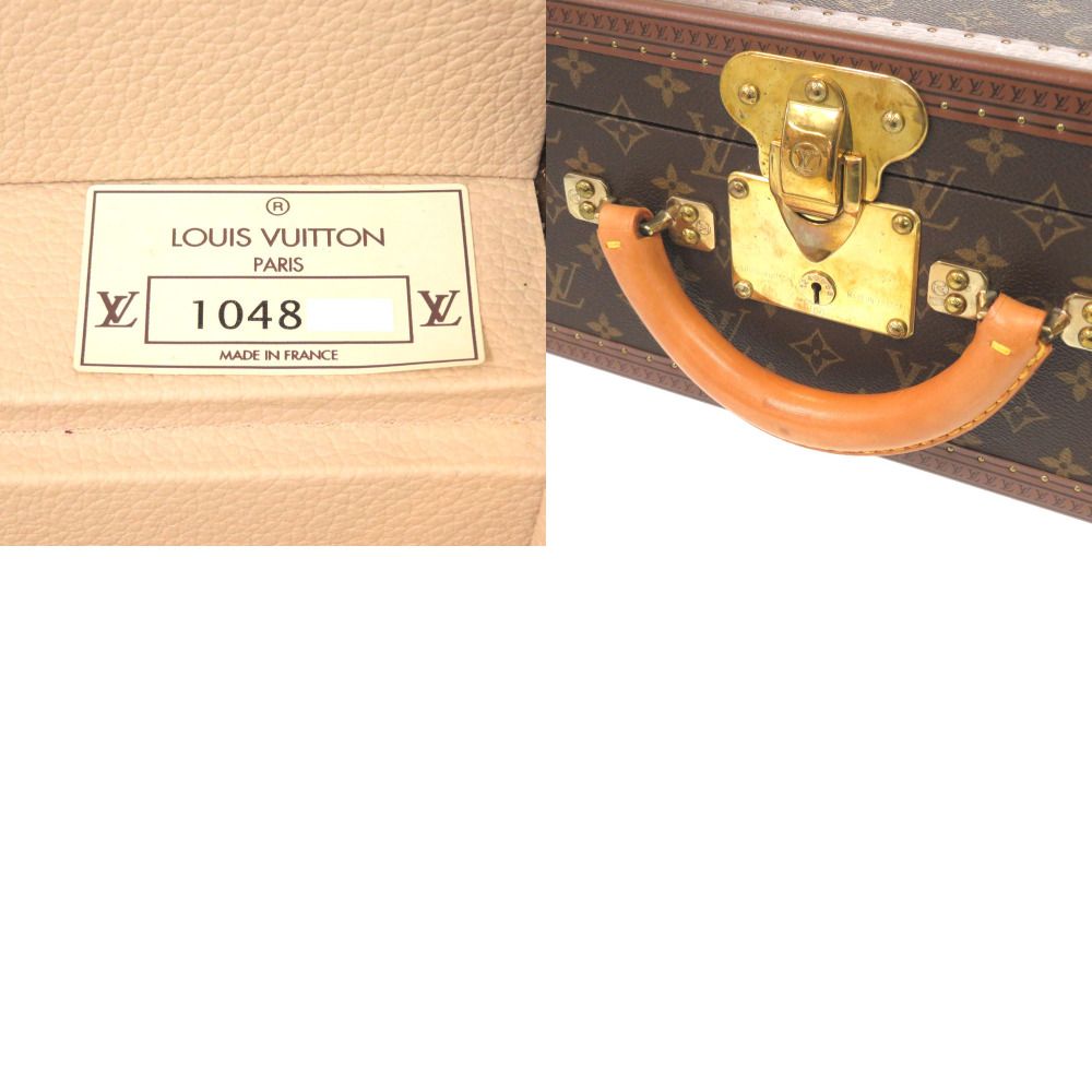 美品 ルイ ヴィトン ビステン55 モノグラム M21327 トランク