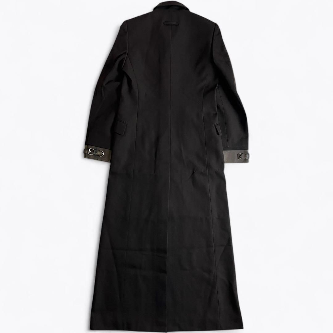 jean paul gaultier femme 袖レザー スーパーロングコート jean paul gaultier femme 袖レザー スーパーロングコート
