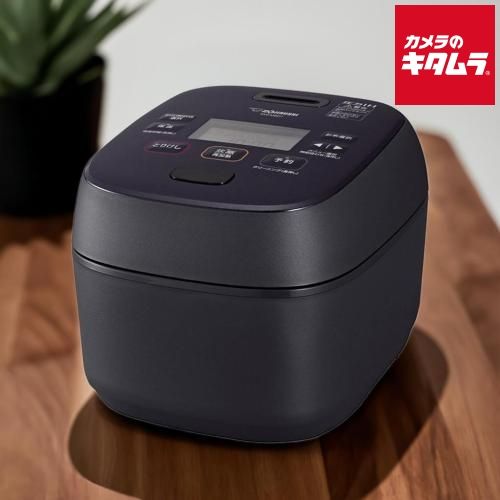 象印 圧力IH炊飯器 め炊き 黒まる厚釜 NW-MB07-BZ スレートブラック 4合炊き