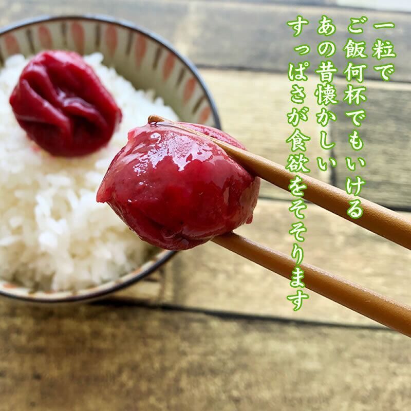 【山形県産】山形の漬物【梅干し/訳あり】【２００g×５袋】