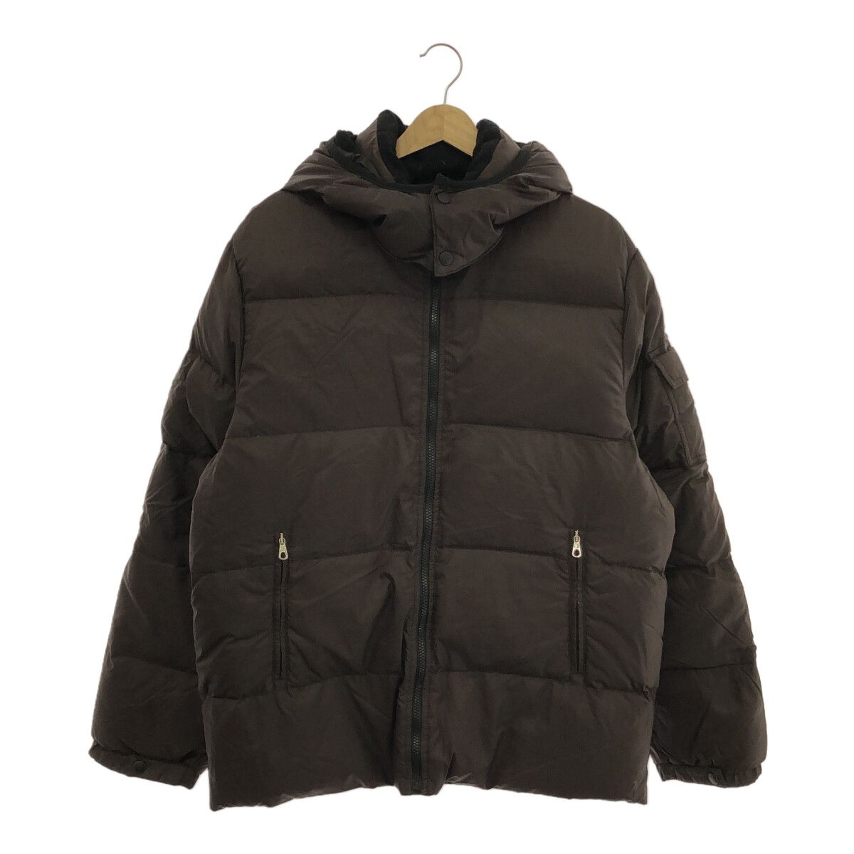 モンクレール 茶色ダウンコート サイズ2 MONCLER(モンクレール) ダウン