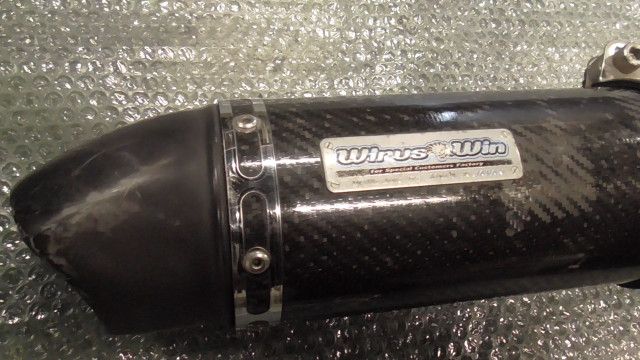ニンジャ Ninja 250R EX250K の マフラー WirusWin 1761183321 BRIGHTFACE_UK