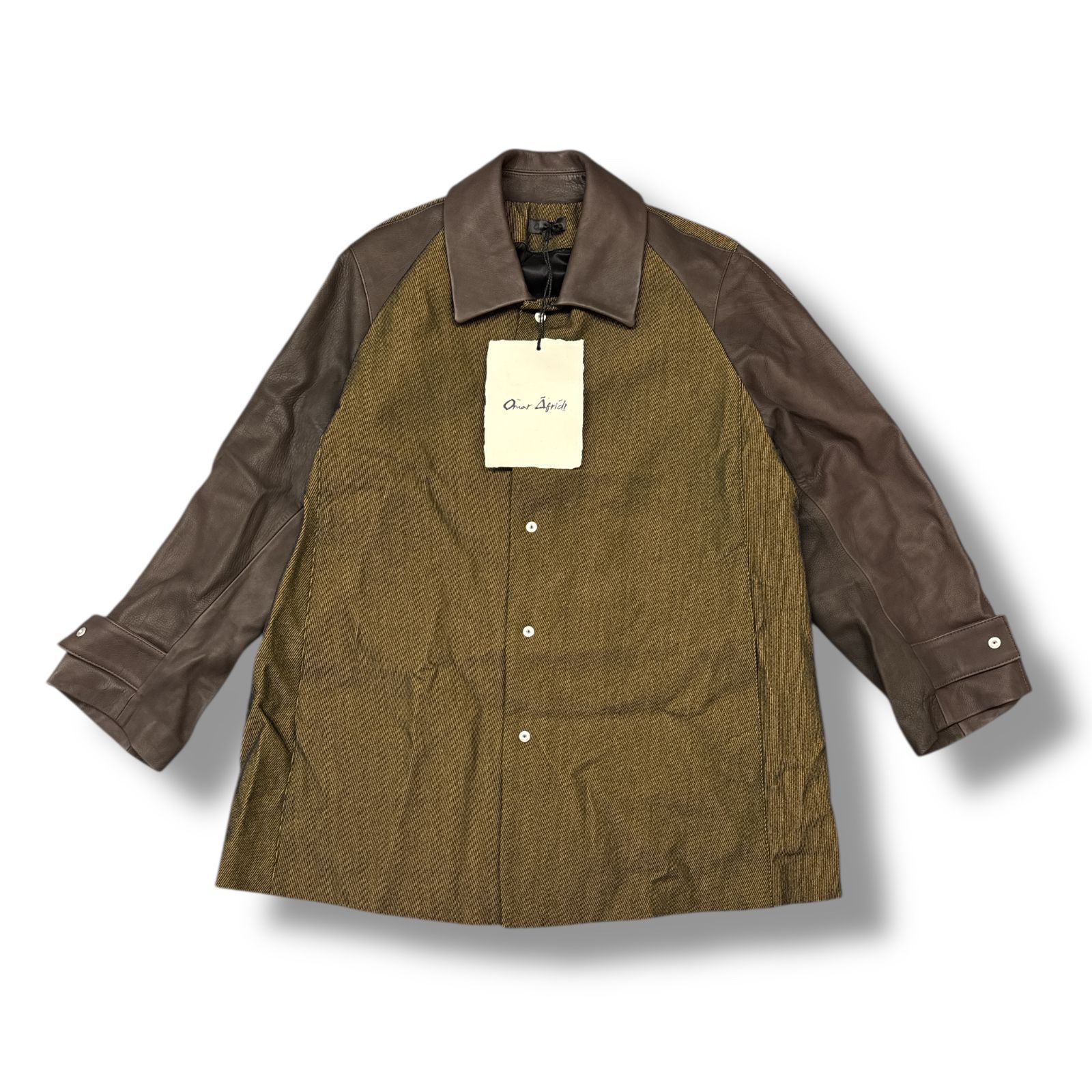 参考上代275000円 未使用品 Omar Afridi 24AW CAR COAT カーコート 