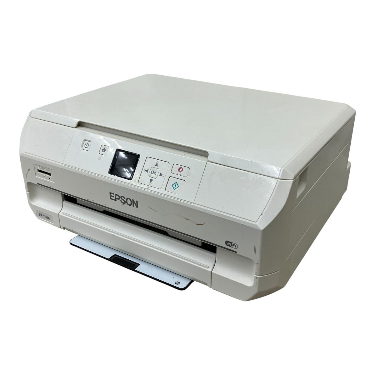 EPSON EP-706A エプソン カラリオ インクジェットプリンター A4 2013年製 純正インク7個付き ジャンク M10450542