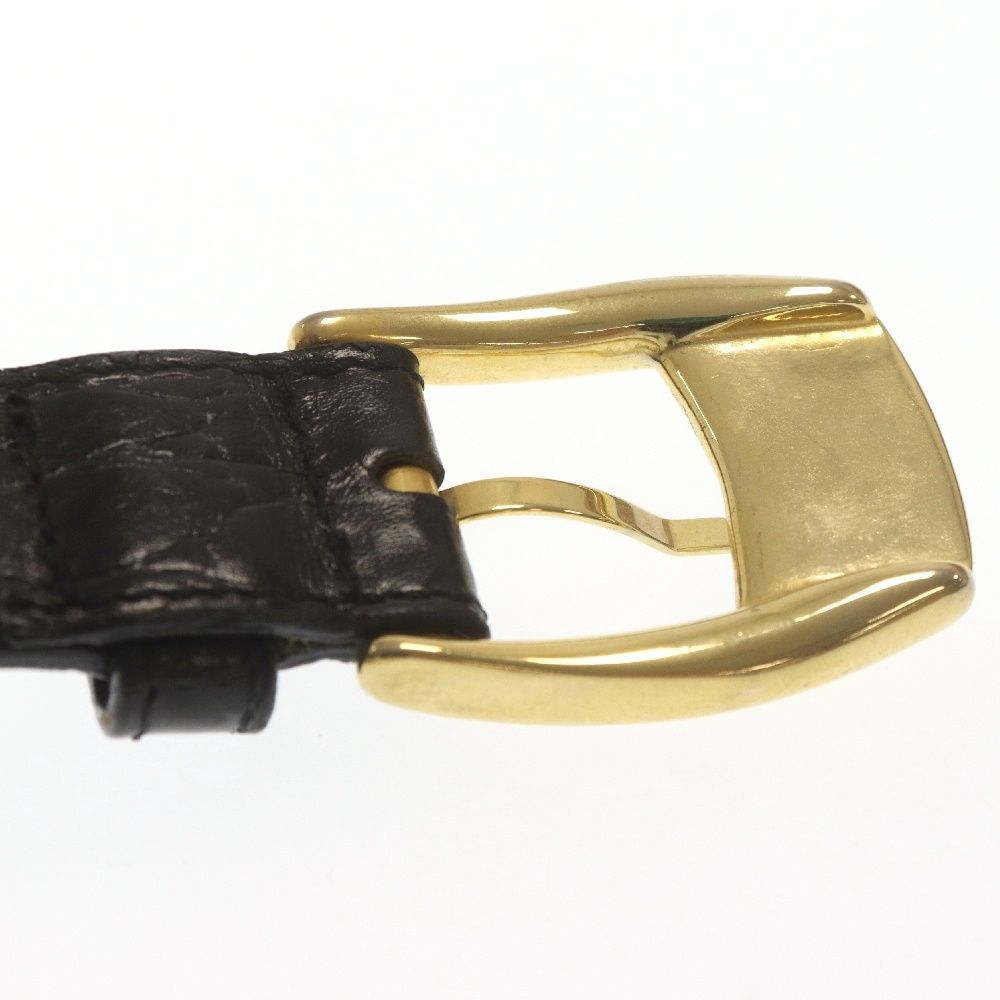 GIANNI VERSACE ジャンニ ヴェルサーチ ゴールド シルバー金具 メデューサスタッズ クロコ型押し レザー ベルト ブラック/ゴールド/シルバー ジャンニヴェルサーチ(Gianni Versace)|GIANNI VERSACE 4連メデューサ