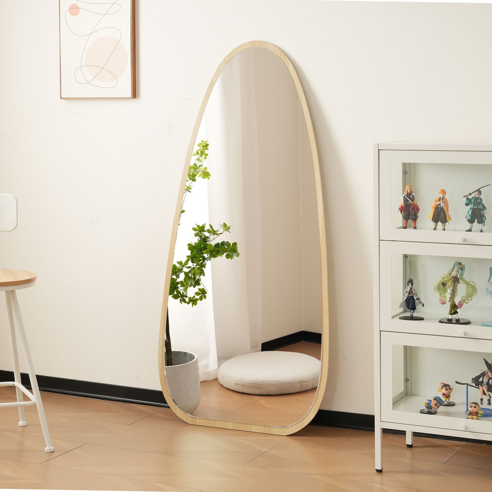 karimoku カリモク オールドカリモク 木枠 ウォールミラー