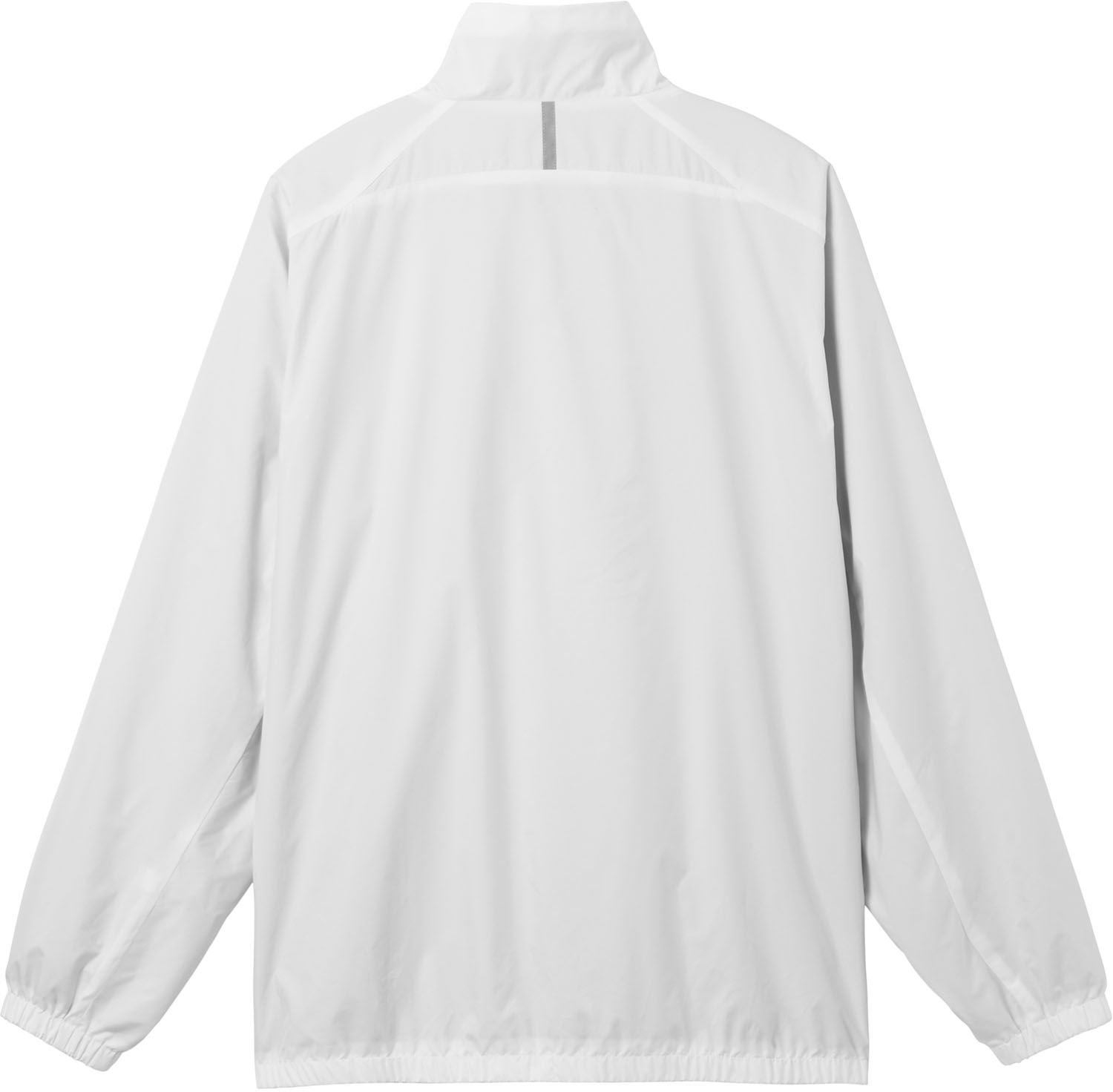 ムーブスポーツ MOVESPORT ウィンドブレーカージャケット トップス 上着 メンズ 男性 大人 防風 保温 防寒 撥水 タフタ素材 裏起毛 フルジップ トレーニング ジム ロゴ ワンポイント ST5FWBT0M WH00 ホワイト LLC-HASEGAWATOSO_COM