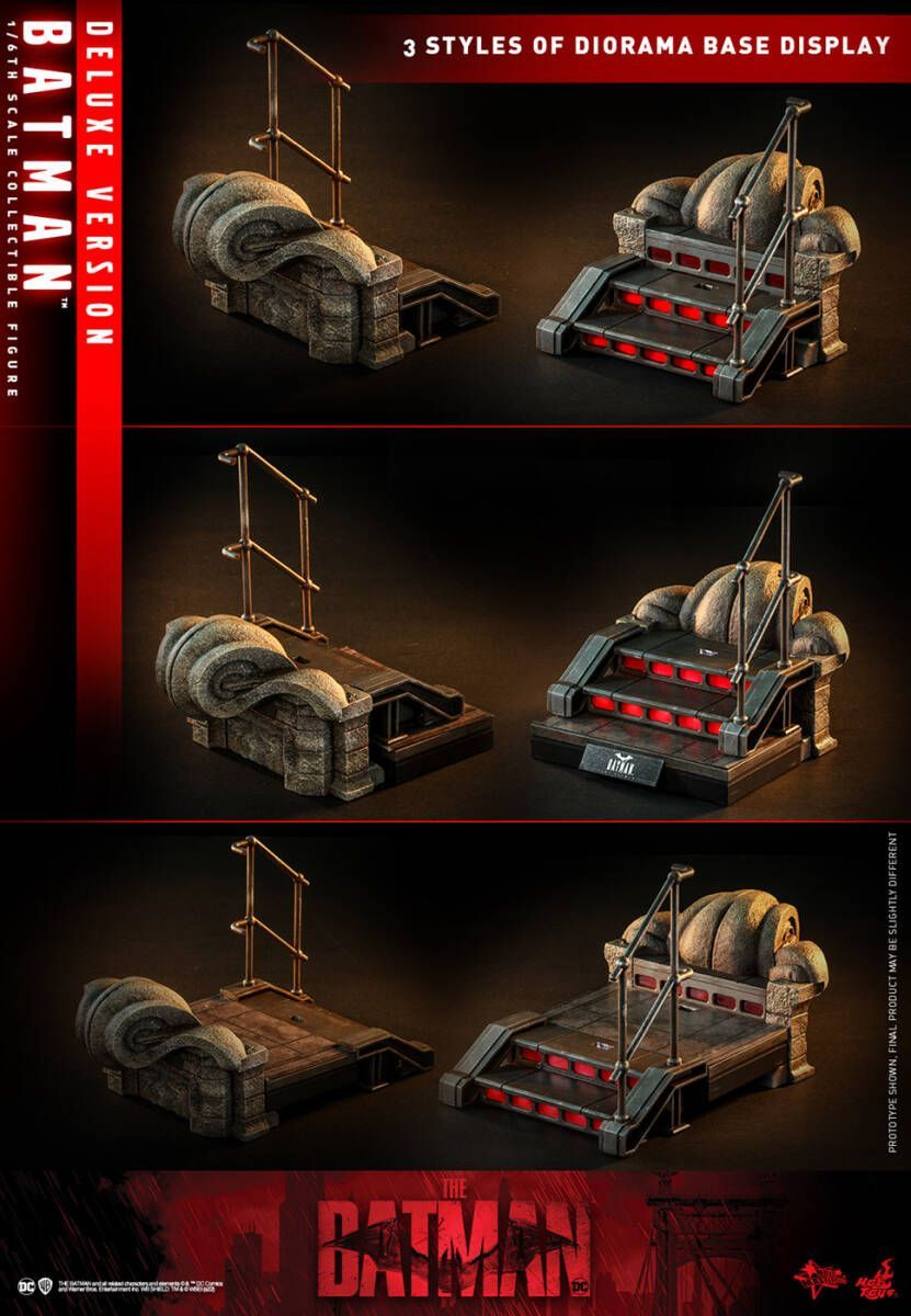 トイサピエンス輸送箱未開封　ザ・バットマン ボーナスアクセサリー付　ホットトイズ ムービー・マスターピース】『THE BATMAN－ザ