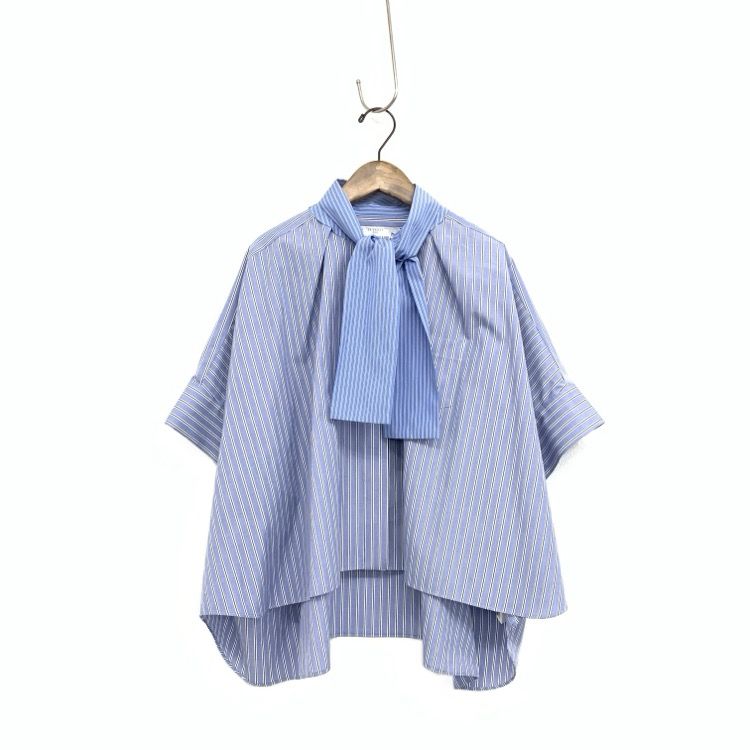 未使用品 23SS sacai × THOMAS MASON COTTON POPLIN SHIRT ストライプ ...