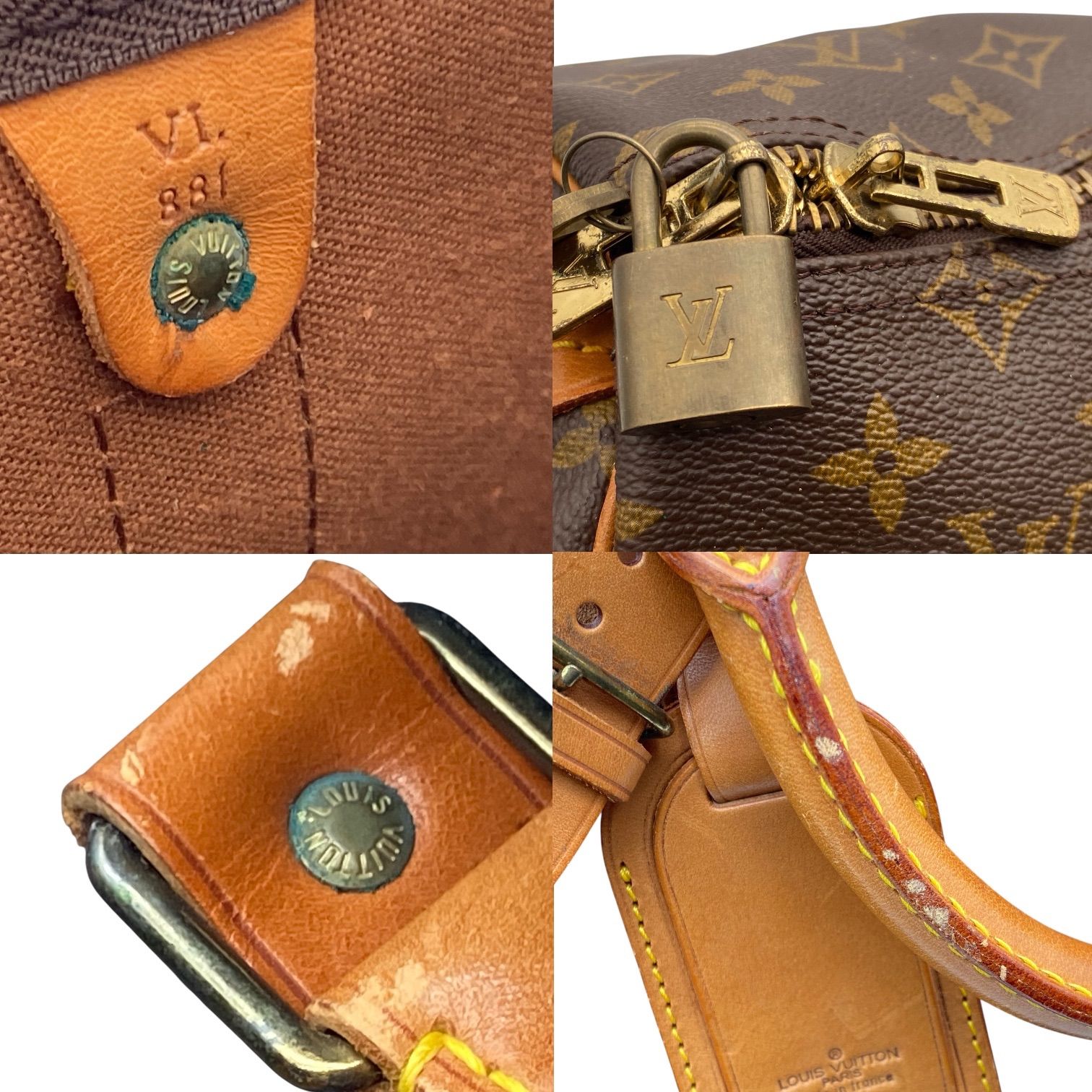 ○ルイヴィトン LOUIS VUITTON キーポル50 モノグラム ボストン
