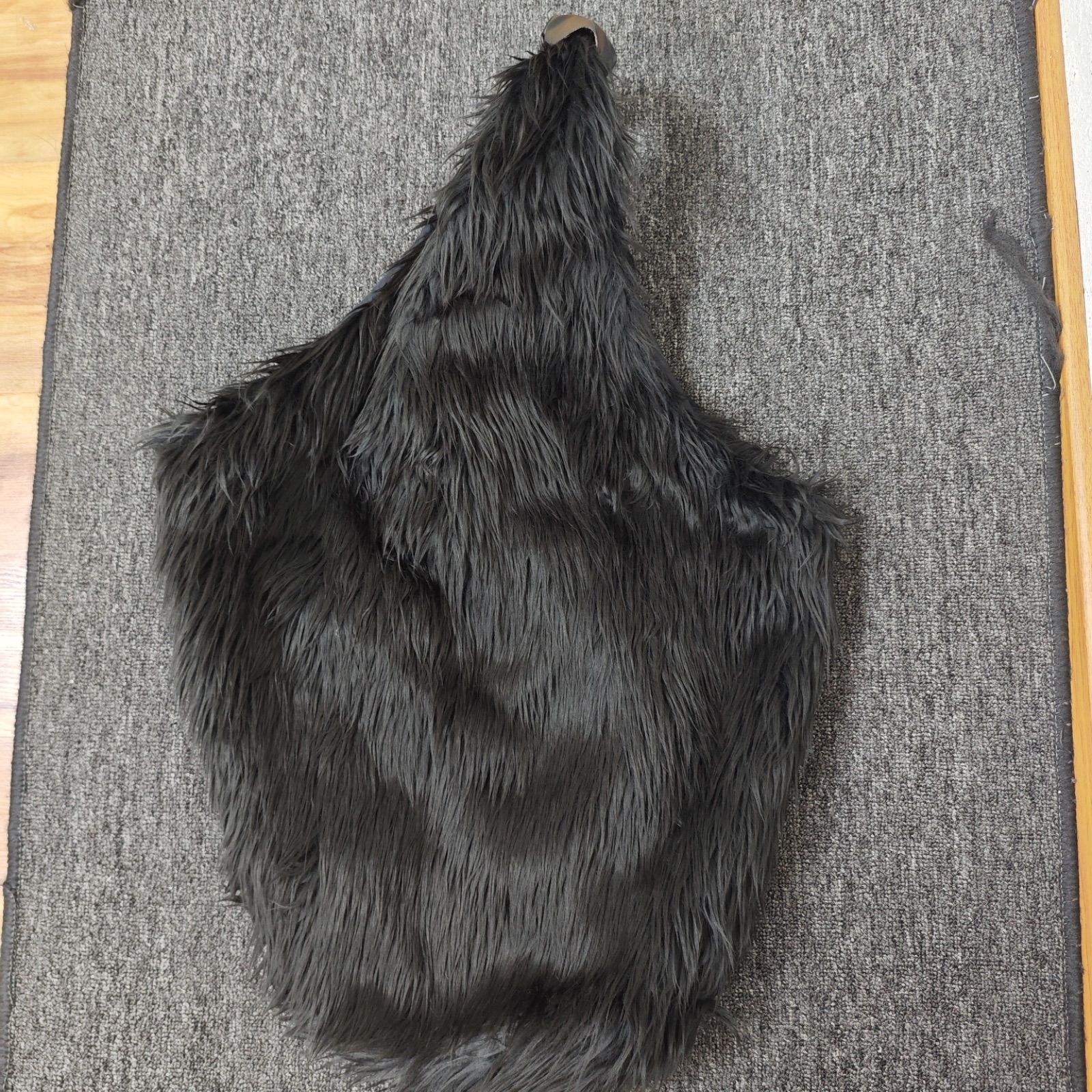 Our Legacy DRIP BAG Black Fake Fur　ブラック　トートバッグ