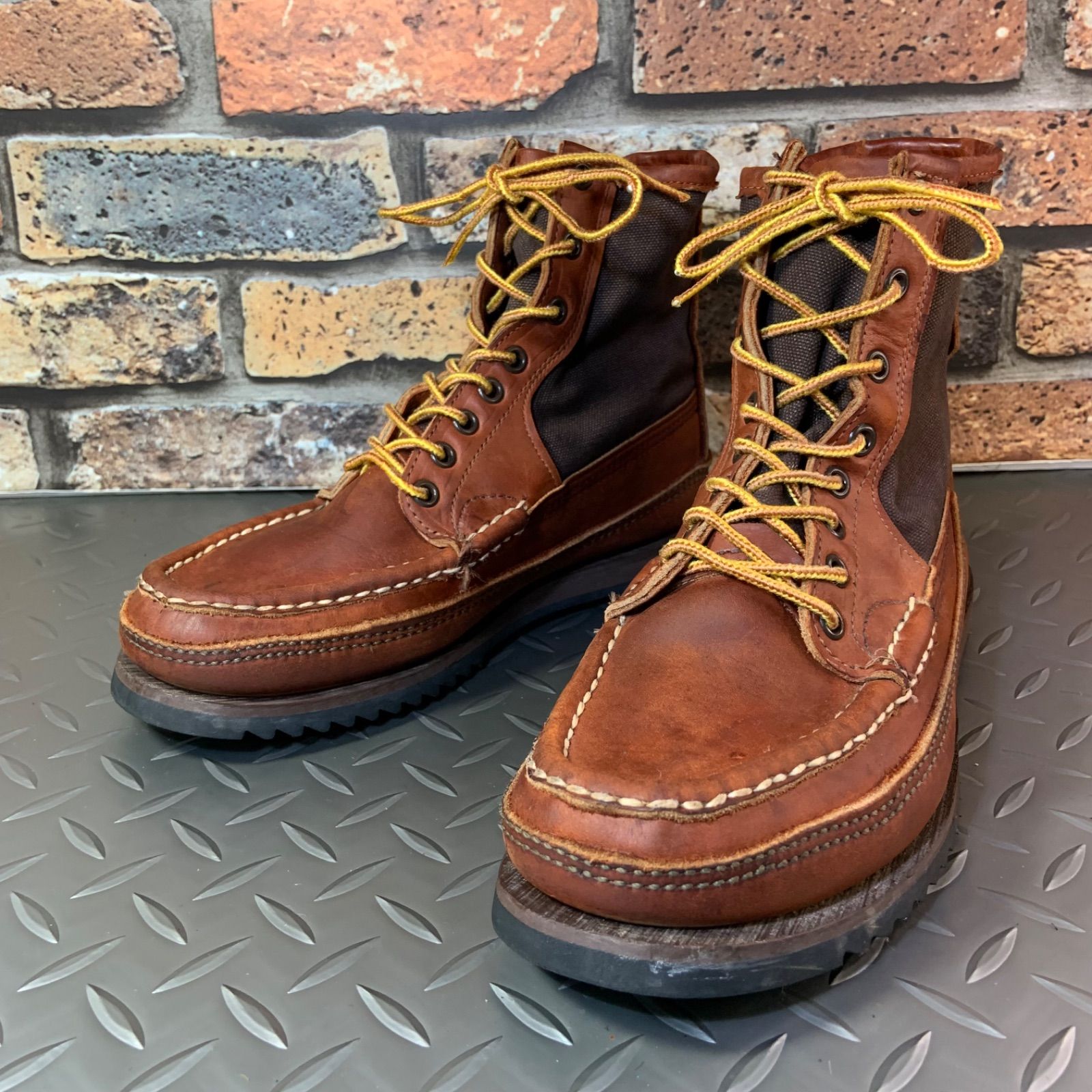 Russell Moccasin ラッセルモカシン SAFARI サファリ US5EE JP23㎝ アメリカ製 25F8-russ