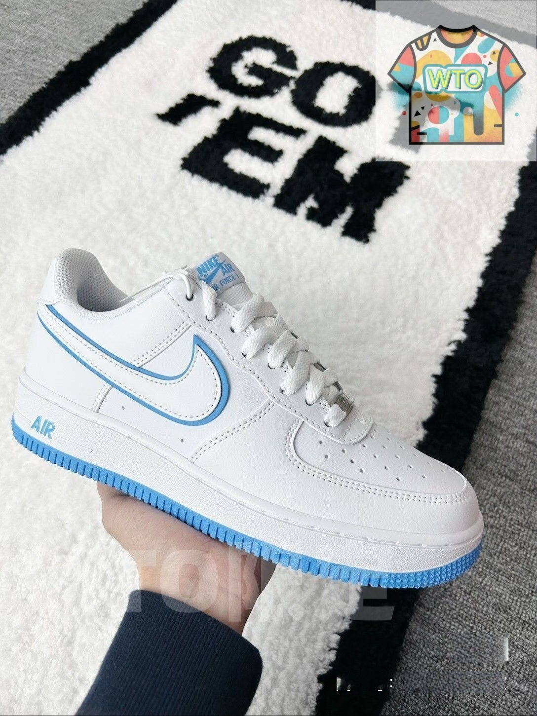 【NIKE☆超希少ノベルティ】ナイキ☆PROMO☆プロモ☆未開封レコード☆非売品 送料無料 【新品 激レア】27 5CM ナイキ エアフォースワン