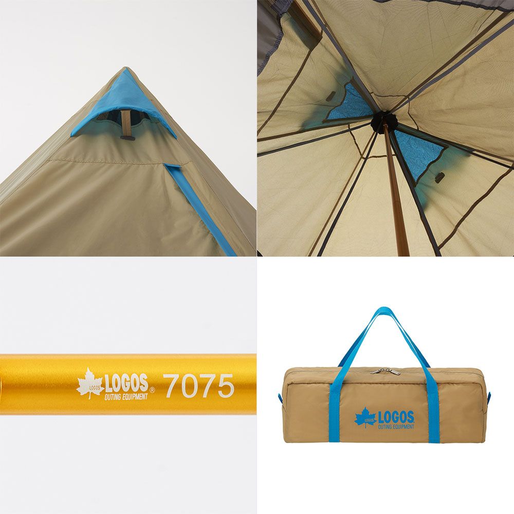 値下げ！！LOGOS ナバホ Tepee 300 & グランドシート 土日限定値下げ