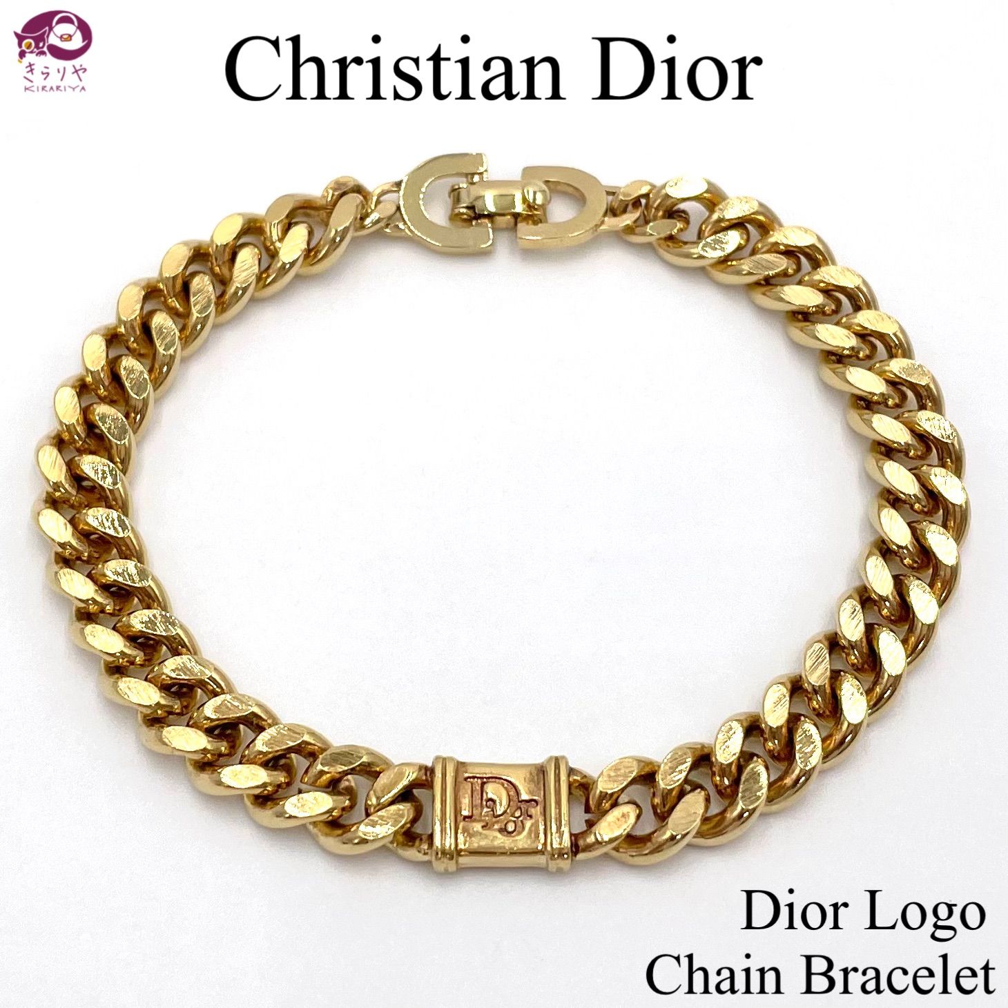 ☆CHRISTIAN DIOR クリスチャン ディオール Dior ロゴ チェーン