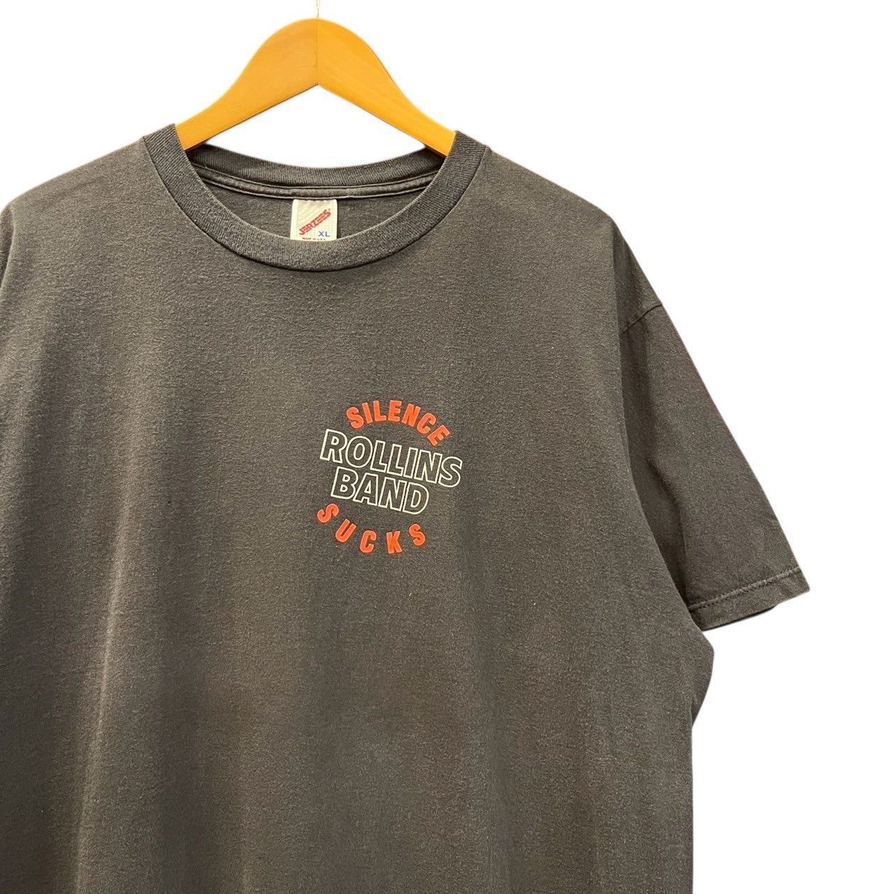 90’sビンテージ ROLLISBAND ロリンズバンド　Tシャツ正規品 90s ビンテージ ROLLINS BAND 両面プリント バンド Tシャツ XL位