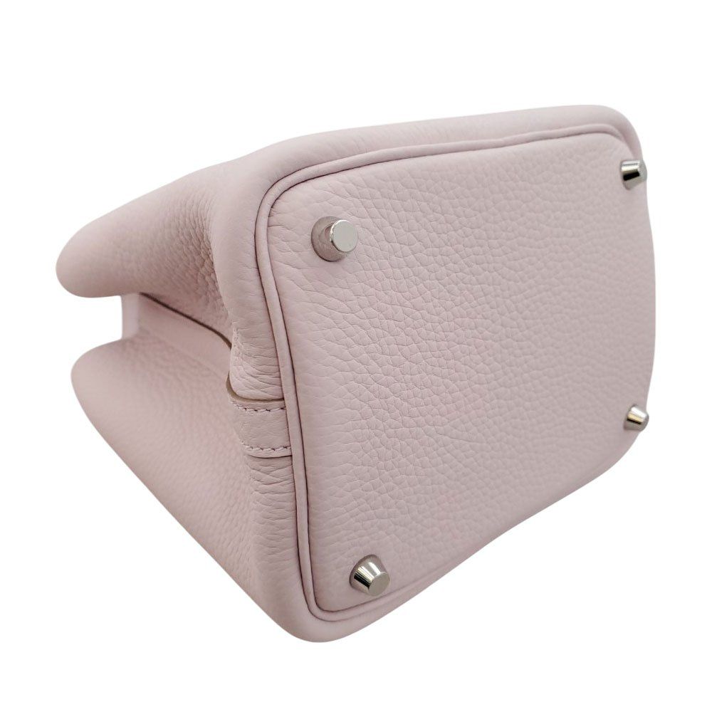 HERMES エルメスピコタンロックPM18モーヴペールSV金具W刻印