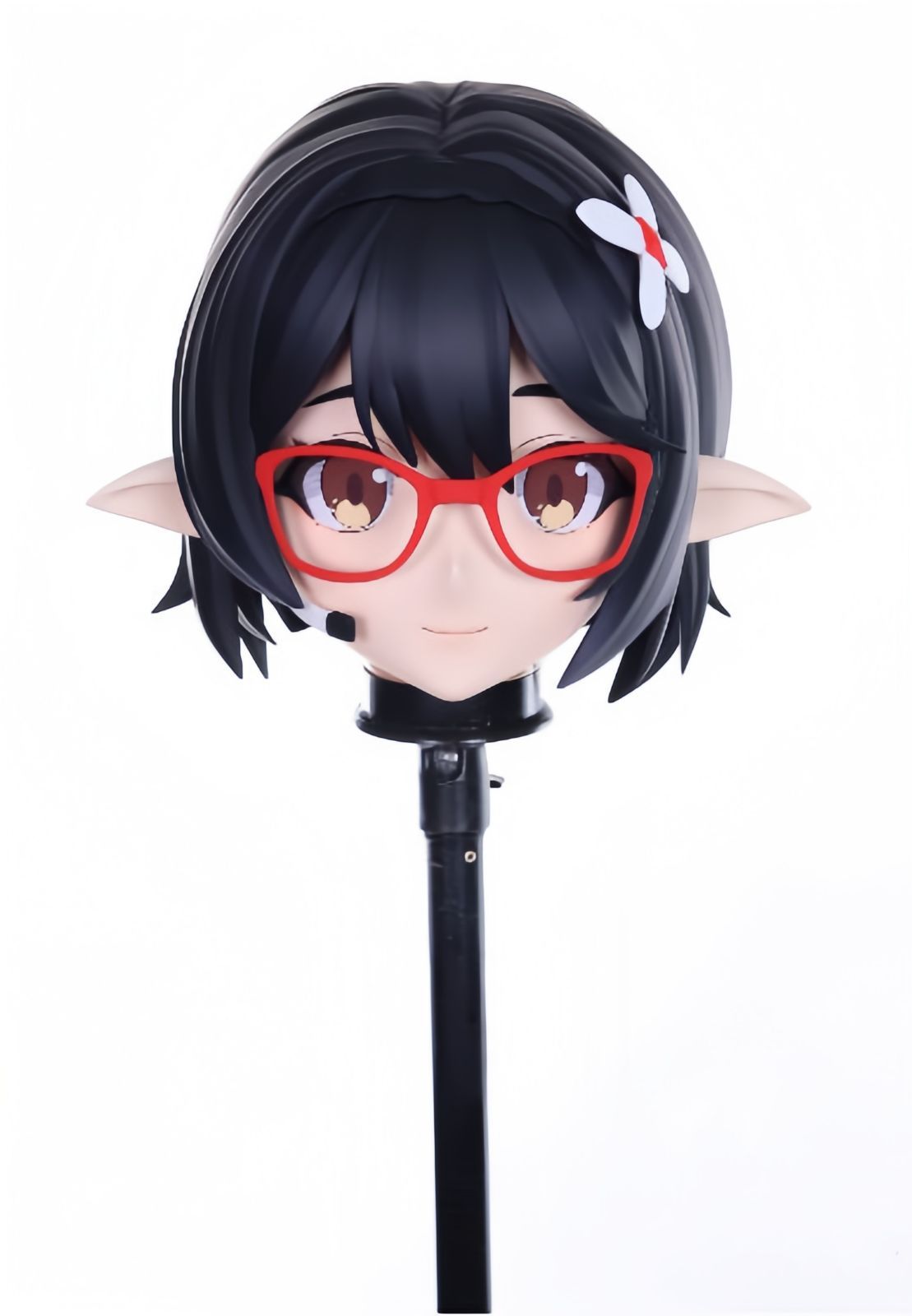 全頭マスク ロック付き NO.1165 フルマスク ロリータ人形 コスプレ 全頭面 変身 仮装 着ぐるみ 二次元 コスチューム kigurumi