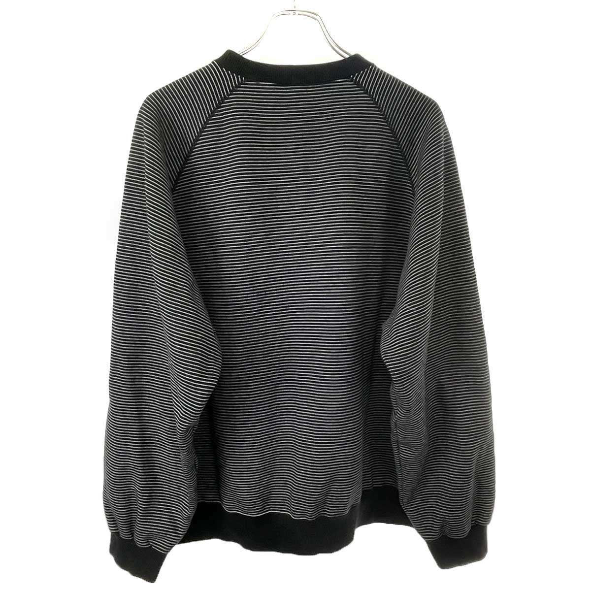 ENNOY エンノイ 24AW Border Crew Neck Sweat ボーダー