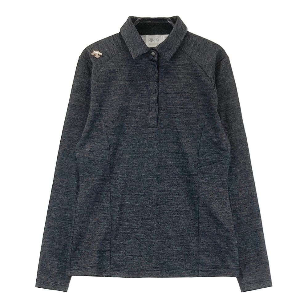 サイズ：S DESCENTE GOLF デサントゴルフ  長袖ポロシャツ  グレー系 [240101466110] ゴルフウェア レディース ストスト 楽天市場】デサントゴルフ レデ 長袖の通販