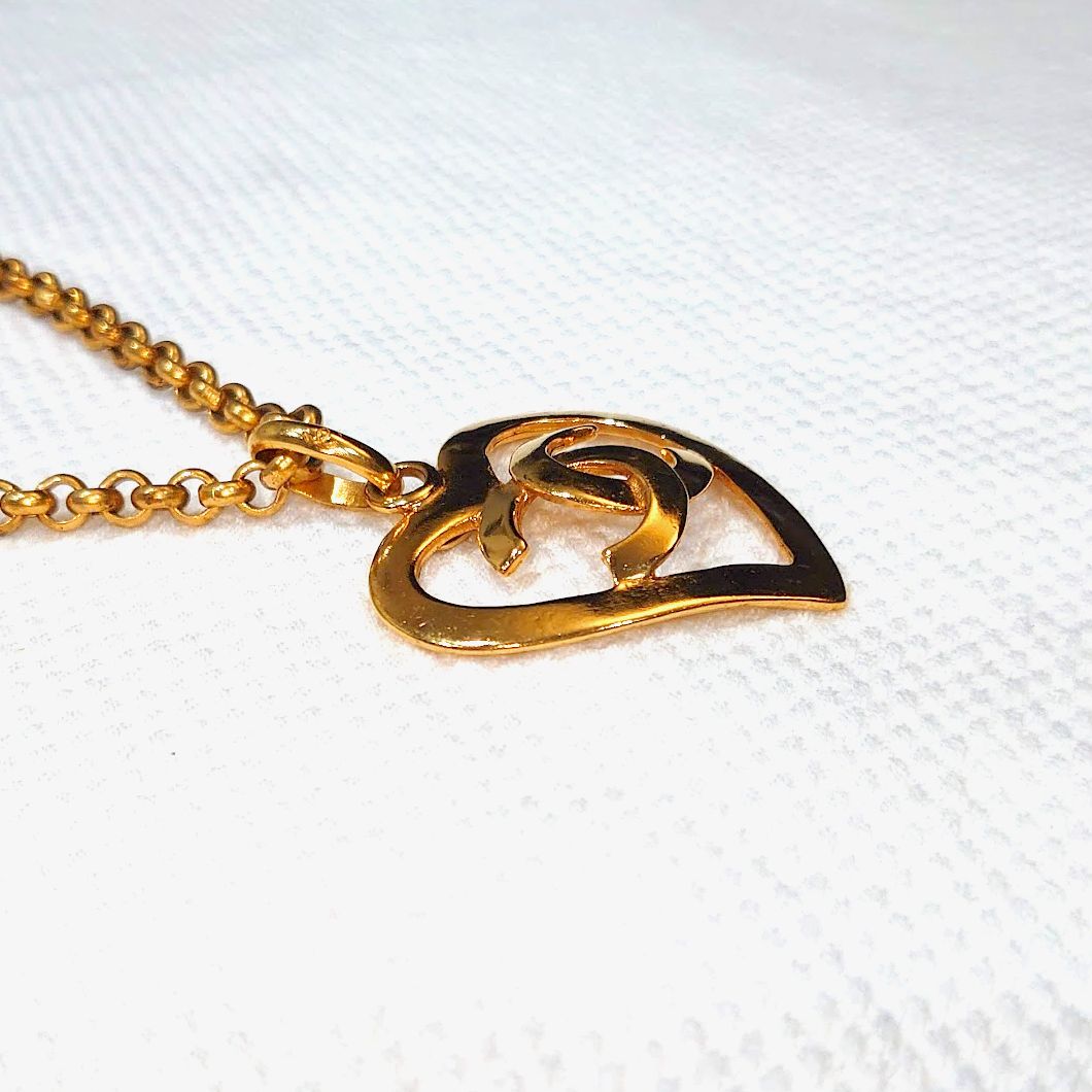 ♥人気　CHANEL　ヴィンテージ　ジュエリー　ネックレス VINTAGE CHANEL/シャネル】necklace logo（ネックレス