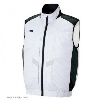 アイトス 空調服 R ベスト 男女兼用 シルバー 6L 50297