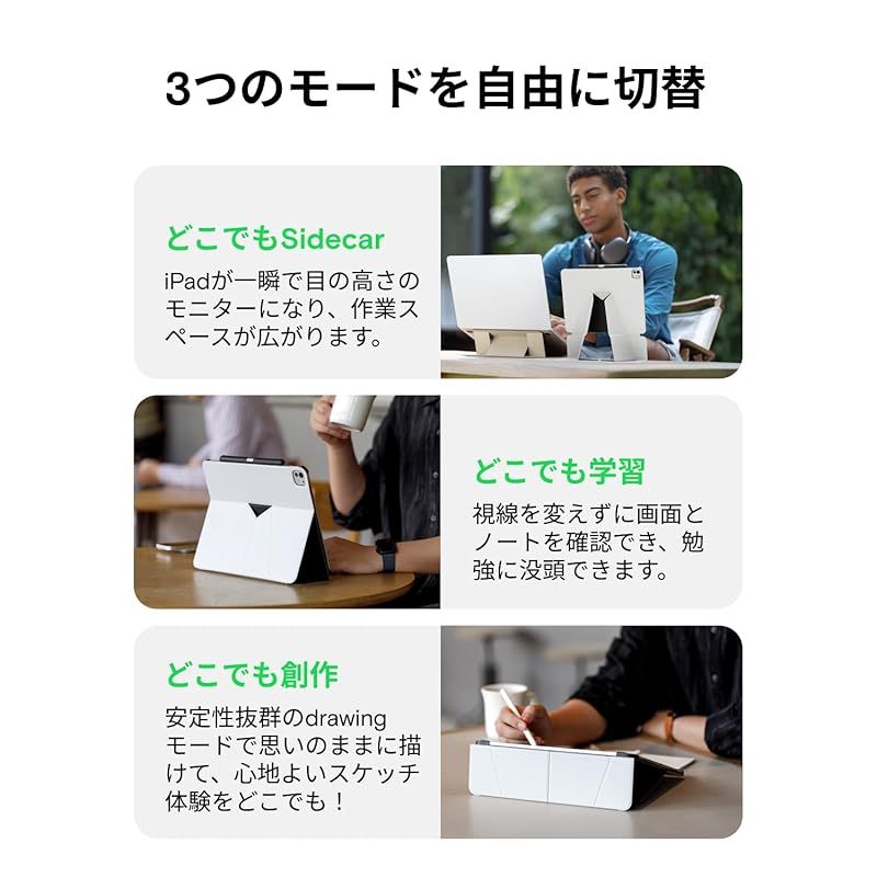 MOFT 公式直営店 iPad Pro 11インチ ケース M4 2025 対応 タブレットケース 持ち運びやすい ブラウン 0 CHRISTIANNAURATH_COM_BR