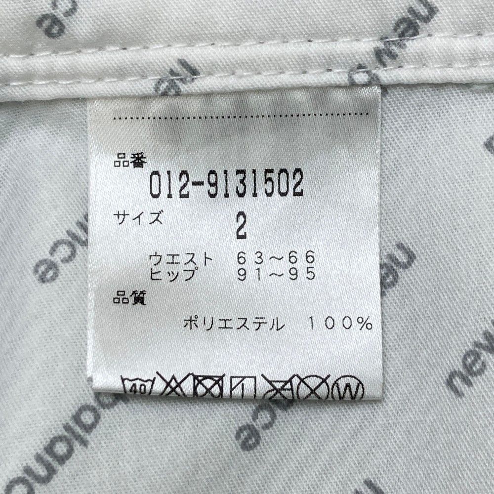 サイズ：2 NEW BALANCE GOLF ニューバランス 2022年モデル ハイネック 半袖Tシャツ ロゴ ホワイト系 [240101281845] ゴルフウェア レディース ストスト サイズ：2 NEW BALANCE GOLF ニューバランス 2022年モデル