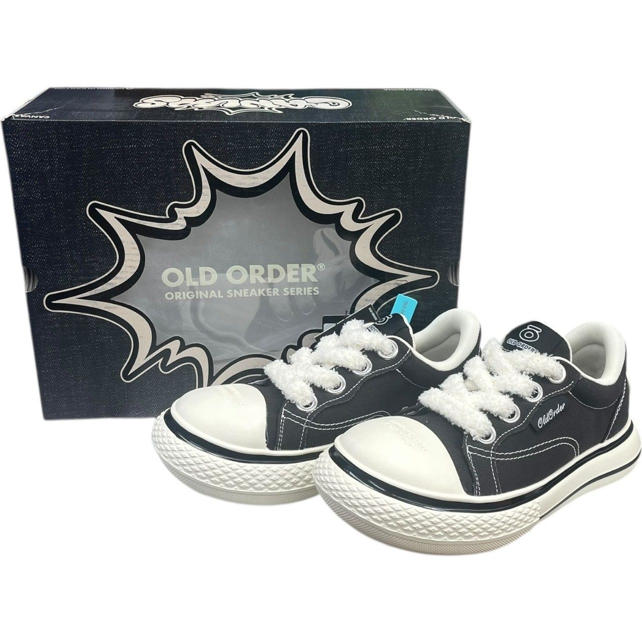 OLD ORDER(オールドオーダー) CANVAS Comic Black スニーカー
