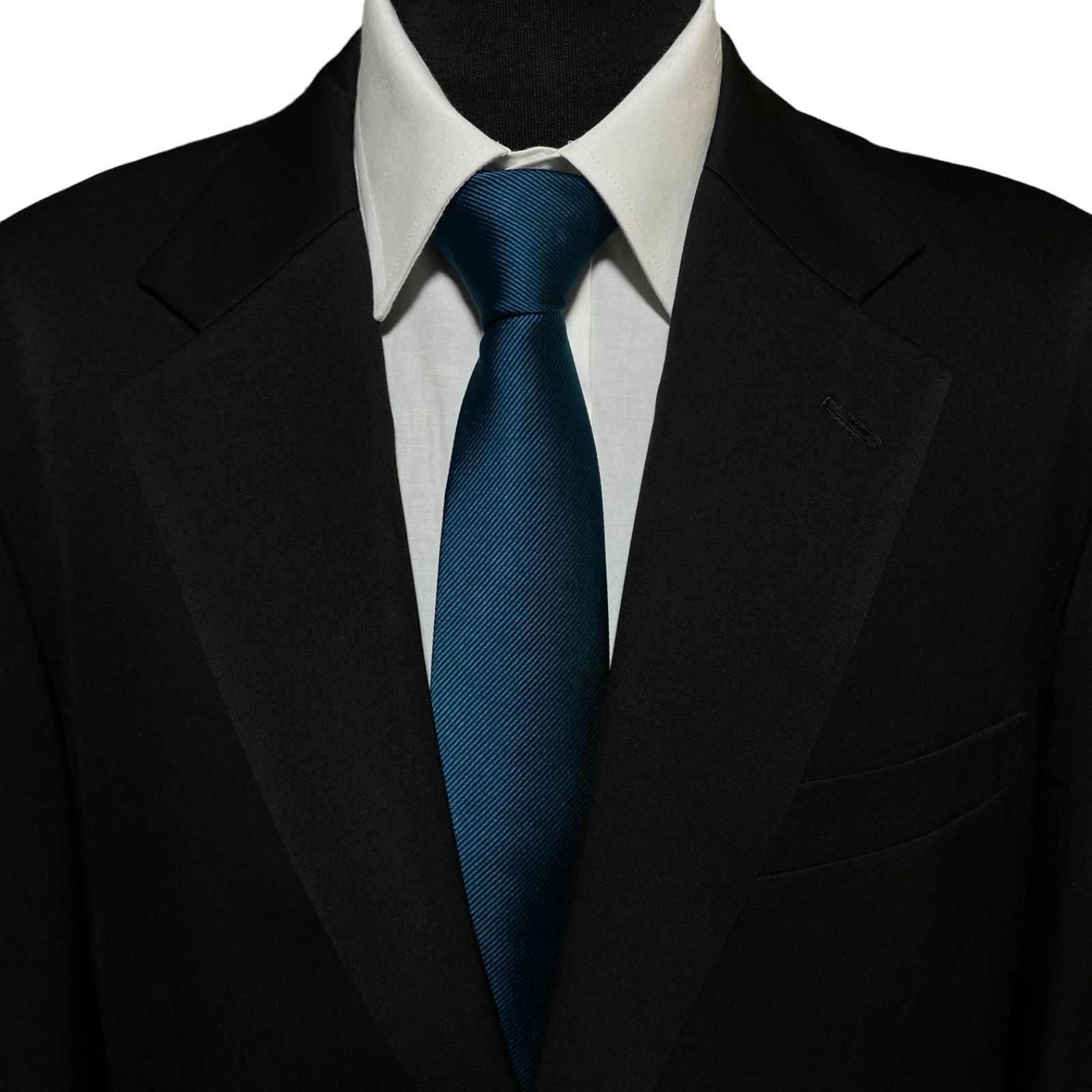 価格 ネクタイ 高級紋織 光沢 肌触り メンズ オフィス ビジネス 紺