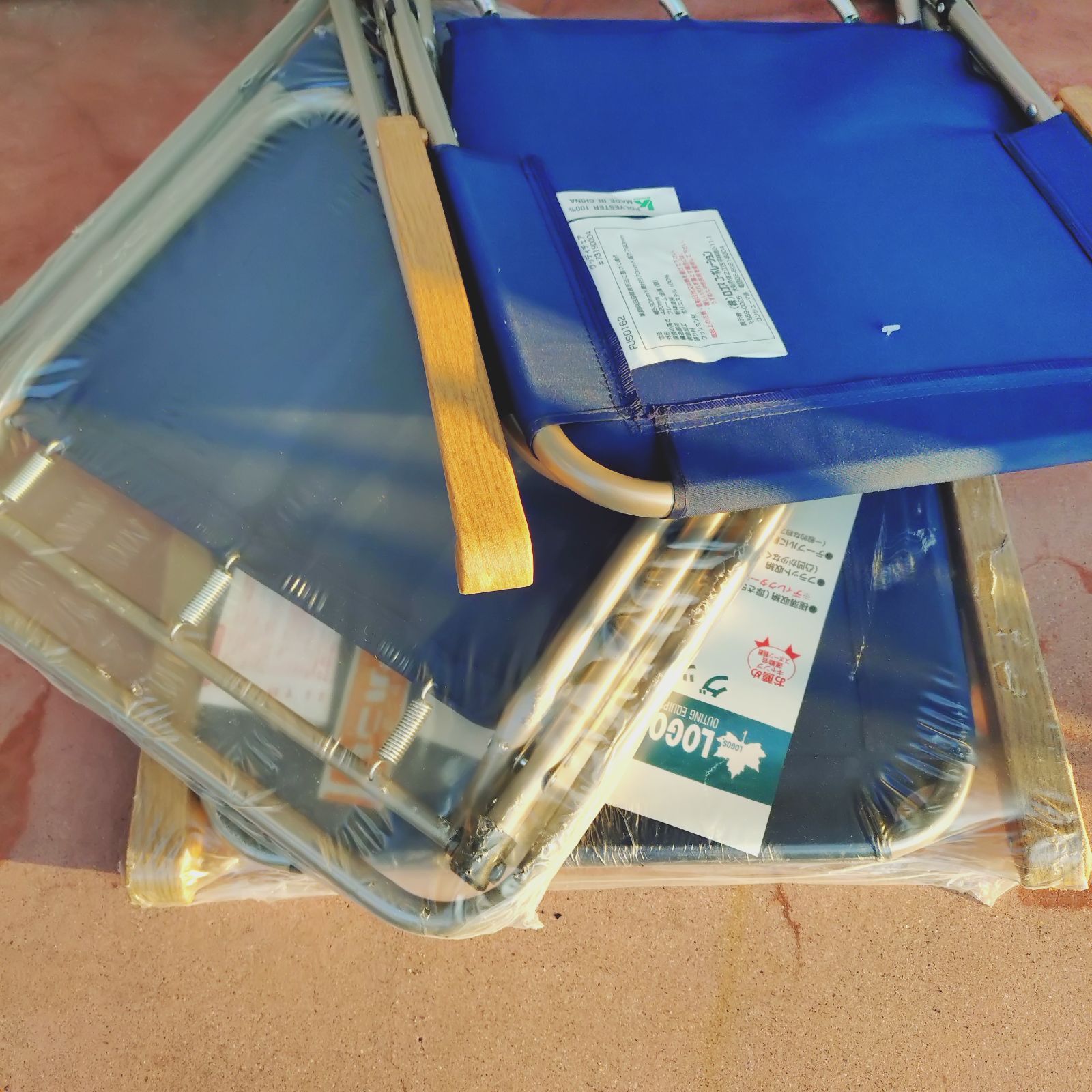 LOGOS グッディチェア 4脚セット ロゴス good day chair アウトドア