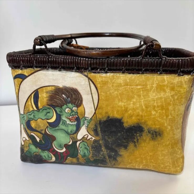 一閑張りバック 風神雷神 - メルカリ