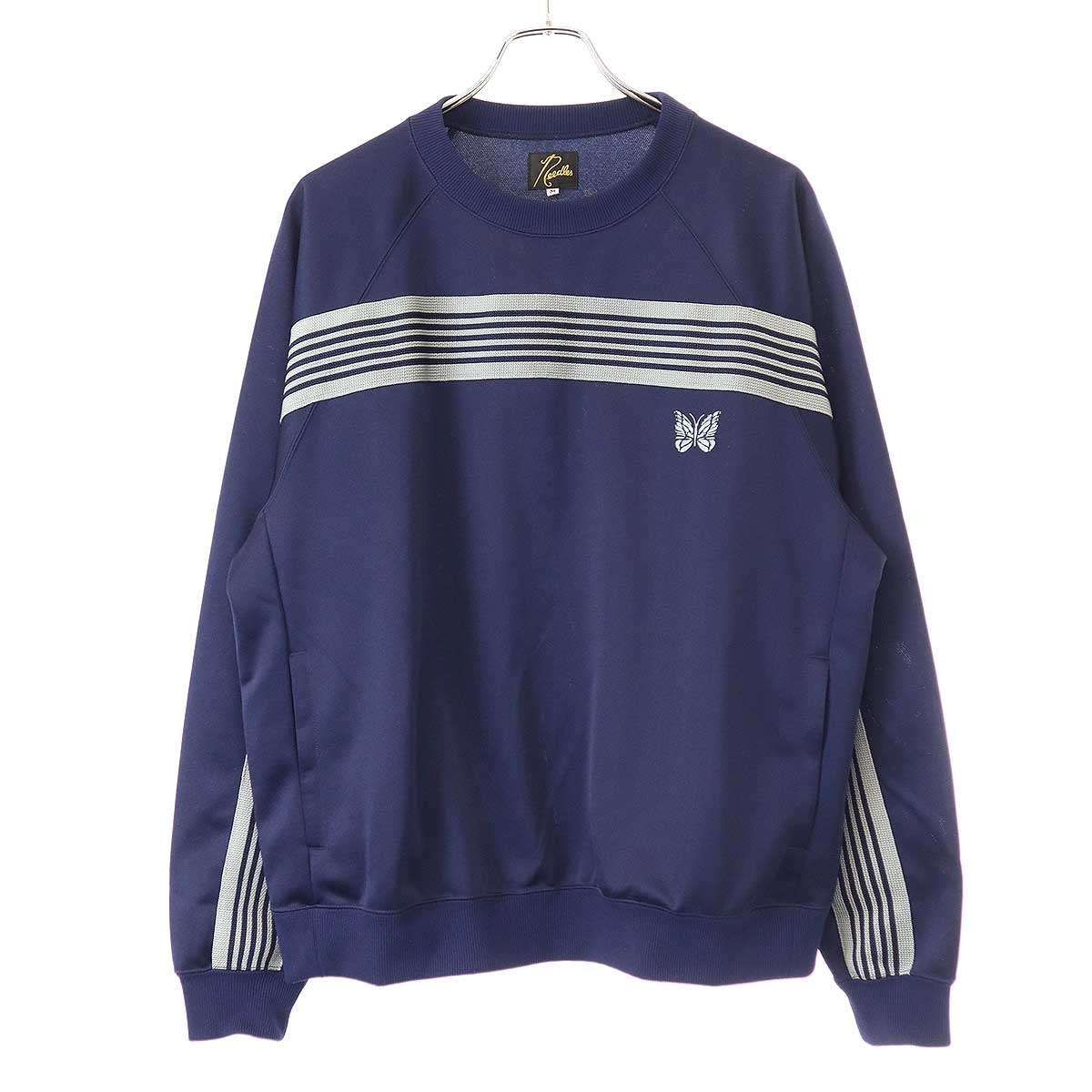Needles ニードルズ 24SS BEAMS JAPAN別注 Track Crew Neck Shirt 