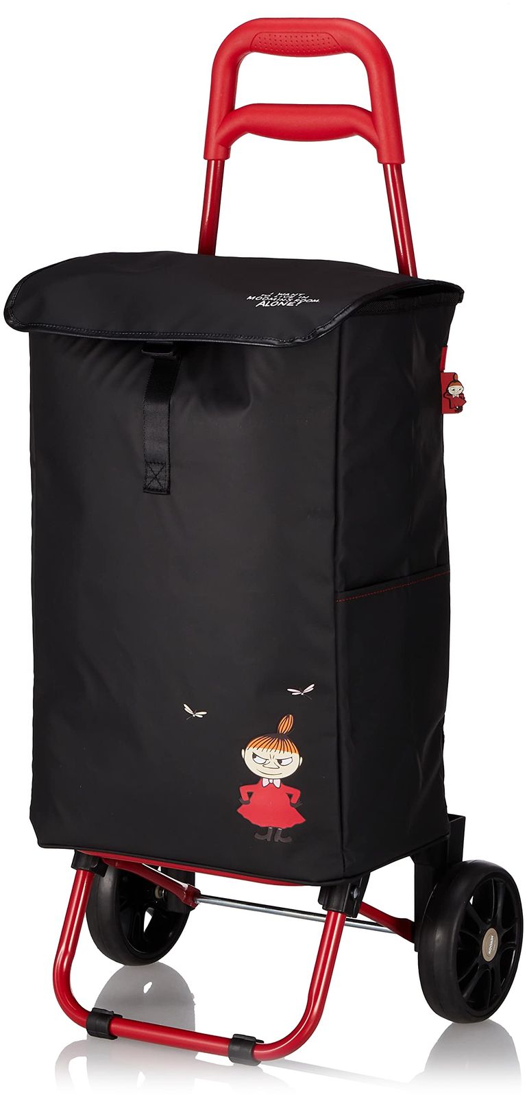 エコカ EcoCa 4輪ショッピングカート 黒 折りたたみ式 取外し可能