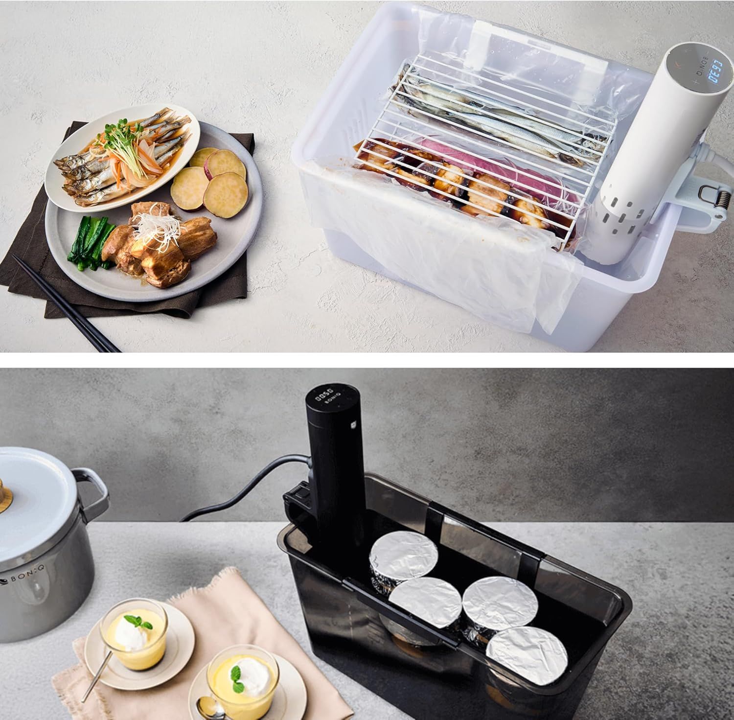 BONQ 低温調理器 専用カップ付き 楽天市場】【P5倍！4日20:00-11日1:59】【公式】低温調理器