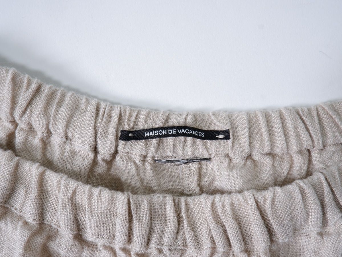 L’Appartement【MAISON DE VACANCES】リネンスカート MAISON DE VACANCESメゾンドバカンス L'Appartementアパルトモン購入