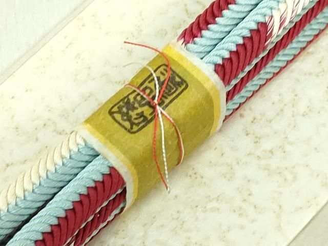 平和屋本店□極上 有職組紐道明 帯締め 奈良組 宮内庁御用 国立博物館