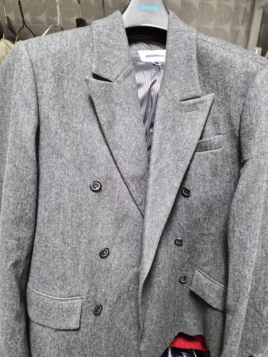 ADER ERROR アーダーエラー オセオラ ブレーザー チャコール