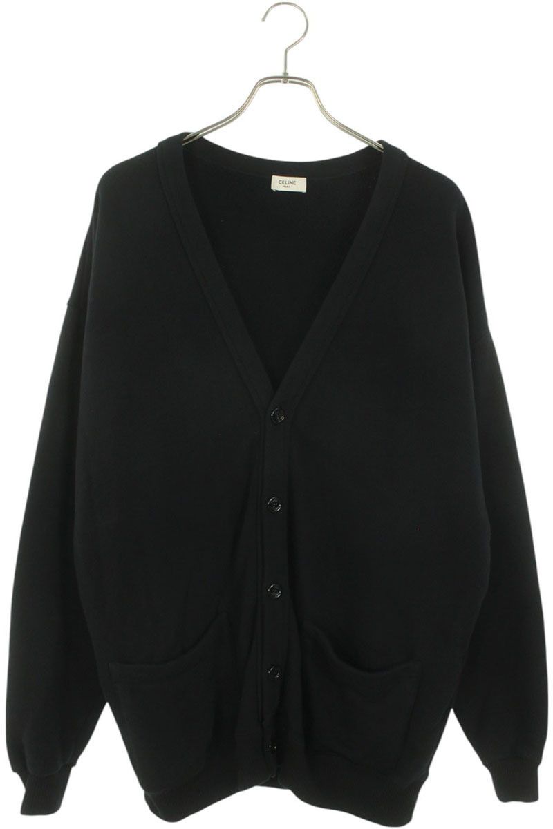 セリーヌ 2Y672345F バックロゴコットンカーディガン メンズ XS