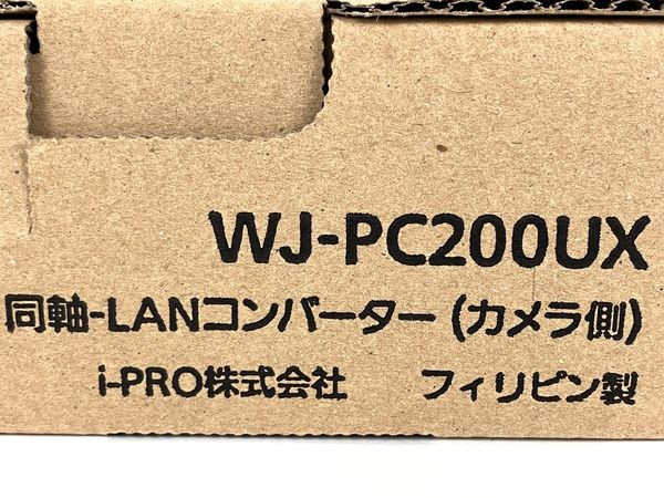 i-PRO WJ-PC200UX 同軸-LANコンバーター(カメラ側) 未使用 Y8087428