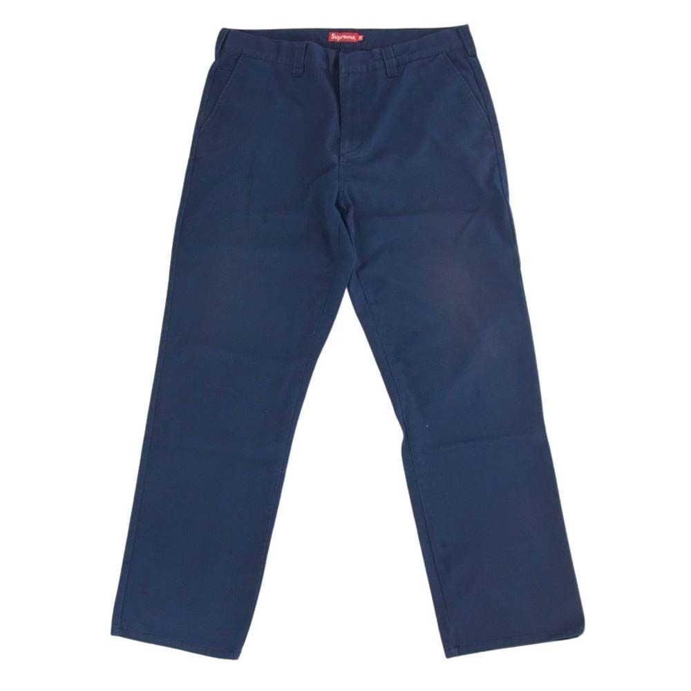 Supreme シュプリーム パンツ 19AW Work Pant ワーク パンツ ネイビー系 36【中古】