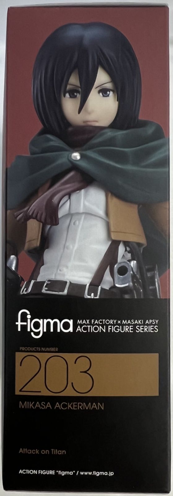 【新品未開封】進撃の巨人 figma 「ミカサ・アッカーマン」 figma ミカサ・アッカーマン
