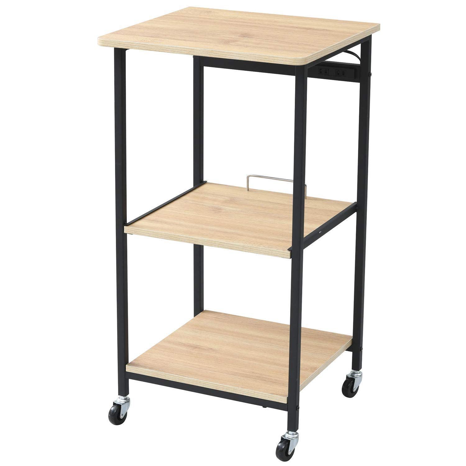 ニトリ ヴィンテージテイストのごみ箱上ラック スリム 転倒防止