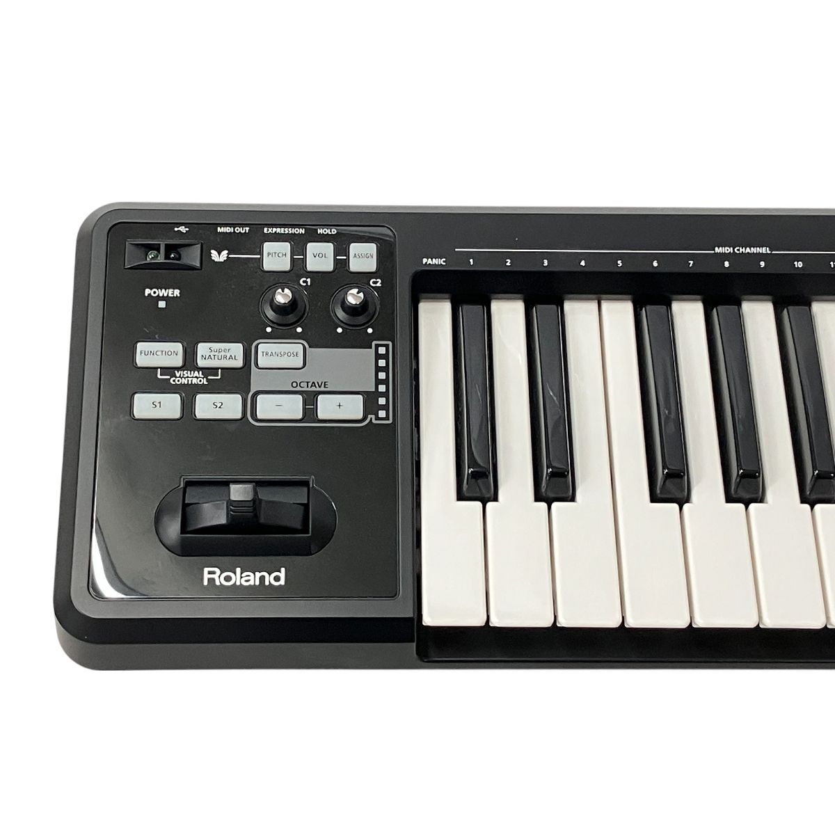 Amazon | Roland(ローランド) MIDIキーボードコントローラー A-49-BK ブラック 49鍵 | MIDIコントローラー |  楽器・音響機器