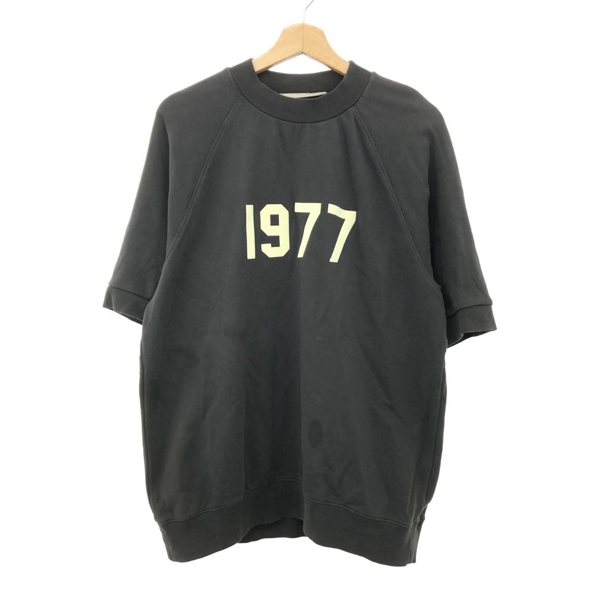 ESSENTIEL エッセンシャル 半袖スウェット サイズ:S 1977 グレー 